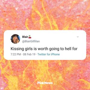 Image post by @pinknews on Instagram