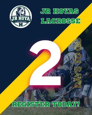 Image post by @JR Hoyas Lacrosse on Facebook