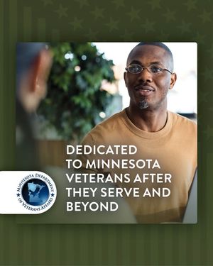 Image post by @MinnesotaDepartmentOfVeteransAffairs on Facebook