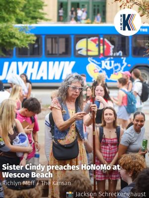 Image post by @universitydailykansan on Instagram