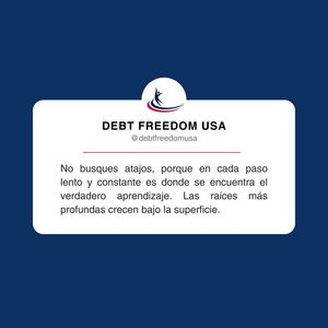 Image post by @debtfreedomusa on Instagram