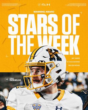Image post by @KentStFootball on Facebook