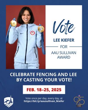 Image post by @usafencing on Instagram