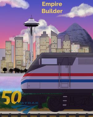 Image post by @amtrak on Instagram