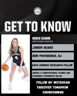 Image post by @bowdoinwbb on Instagram