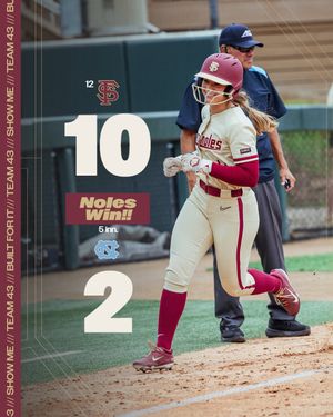 Image post by @fsusoftball on Instagram