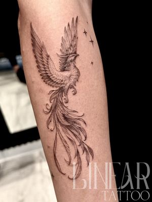Image post by @christina.lineartattoo on Instagram