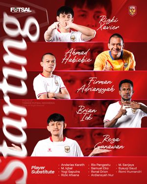 Image post by @timnasfutsal on Instagram