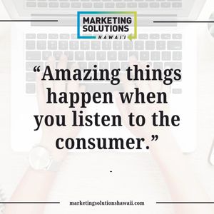 Video post by @Marketing Solutions Hawaii on Facebook
