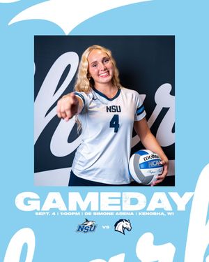 Image post by @nsu_vball on Instagram