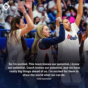 Image post by @uconnwbb on Instagram