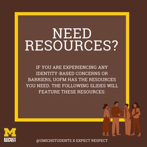 Image post by @umichstudents on Instagram