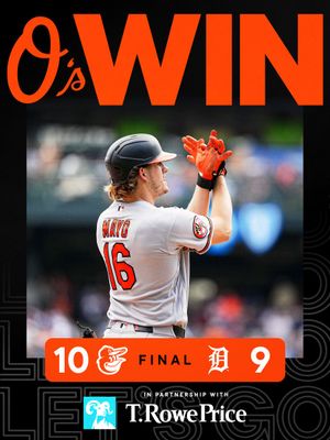 Image post by @Orioles on Twitter