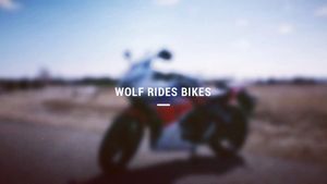 Video post by @wolfridesbikesWRB on Facebook