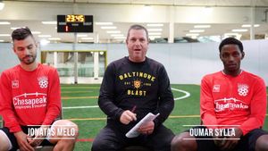 Image post by @baltimoreblast on Facebook