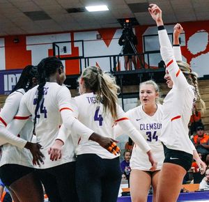 Image post by @clemsonvb on Instagram