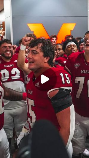 Image post by @miamiohfootball on Instagram
