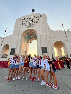 Image post by @USCTrojansLax on Twitter