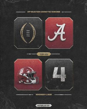 Image post by @CollegeFootballPlayoff on Facebook