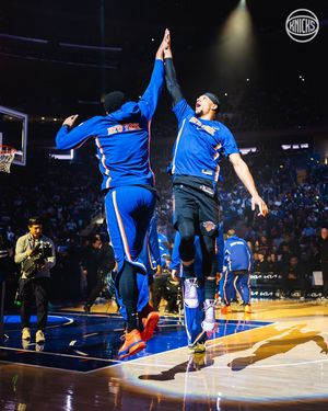 Image post by @nyknicks on Instagram