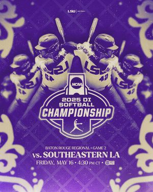 Image post by @LSUsoftball on Twitter