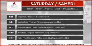 Image post by @patinageqc on Facebook