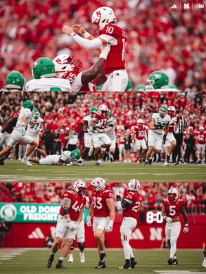 Image post by @huskers on Instagram