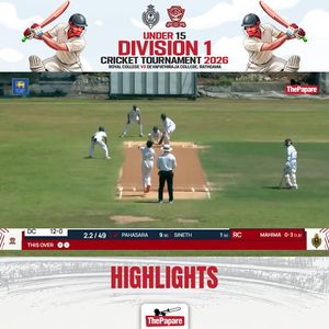 Video post by @thepaparecricket on Facebook