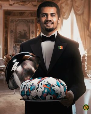 Image post by @FootballSenegal on Twitter