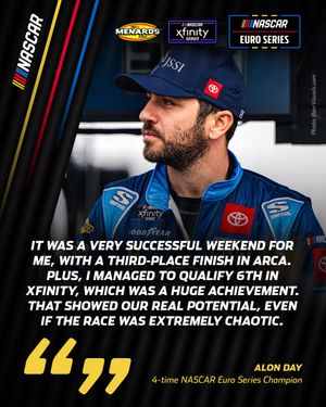 Image post by @EuroNASCAR on Twitter