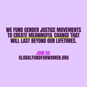 Image post by @globalfundwomen on Instagram
