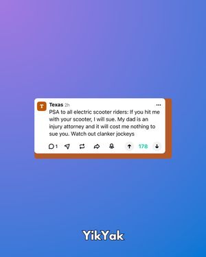 Image post by @yikyakapp on Instagram