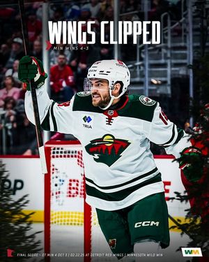 Image post by @minnesotawild on Facebook