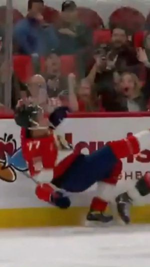 Video post by @hockeyfights on Instagram