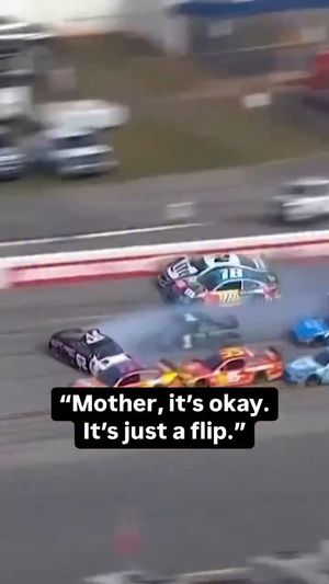 Video post by @NASCARonNBC on Facebook