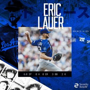 Image post by @Dodgers on Facebook