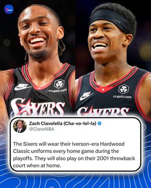 Image post by @sixerdaily on Instagram