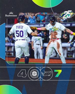 Image post by @raysbaseball on Instagram