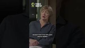 Video post by @tennishalloffame on YouTube