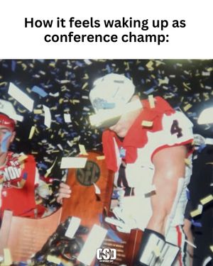 Image post by @cfbsaturdaydaily on Instagram