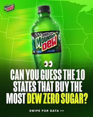 Image post by @mountaindew on Instagram