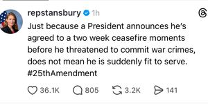 Image post by @repstansbury on Instagram