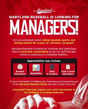 Image post by @terpsbaseball on Instagram