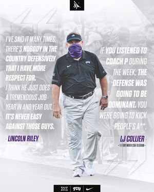 Image post by @tcufootball on Instagram