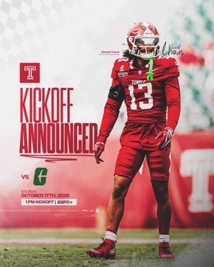 Image post by @temple_fb on Instagram