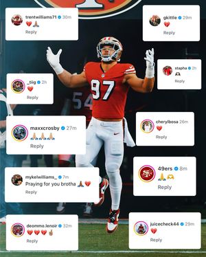 Image post by @thesfniners on Instagram