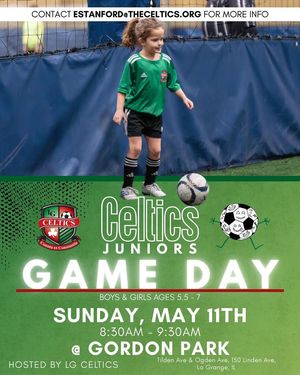 Image post by @TheCelticsSoccerClub on Facebook