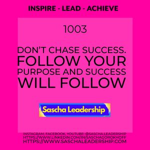 Image post by @sascha.leadership on Instagram