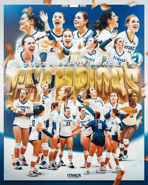 Image post by @ithacavolleyball on Instagram