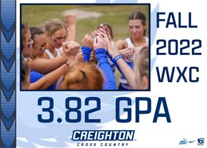 Image post by @CreightonXC on Twitter